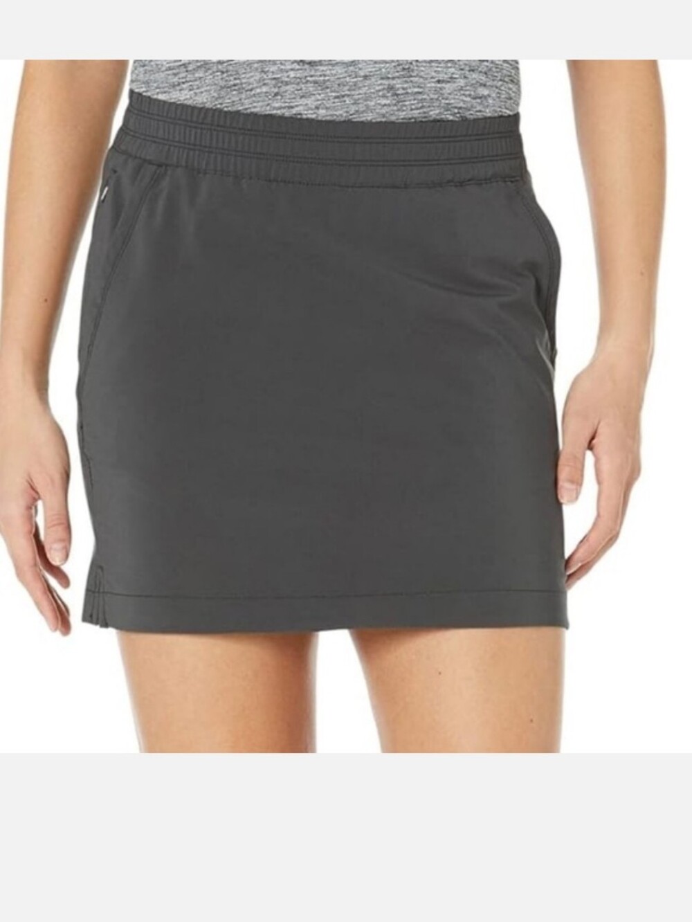 The North Face _ Women's Never Stop Waering 4in Skort Charcoal
